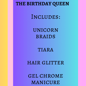 The Birthday Queen at Glow Up By Sydney in Cameron, MO