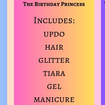 The Birthday Princess at Glow Up By Sydney in Cameron, MO